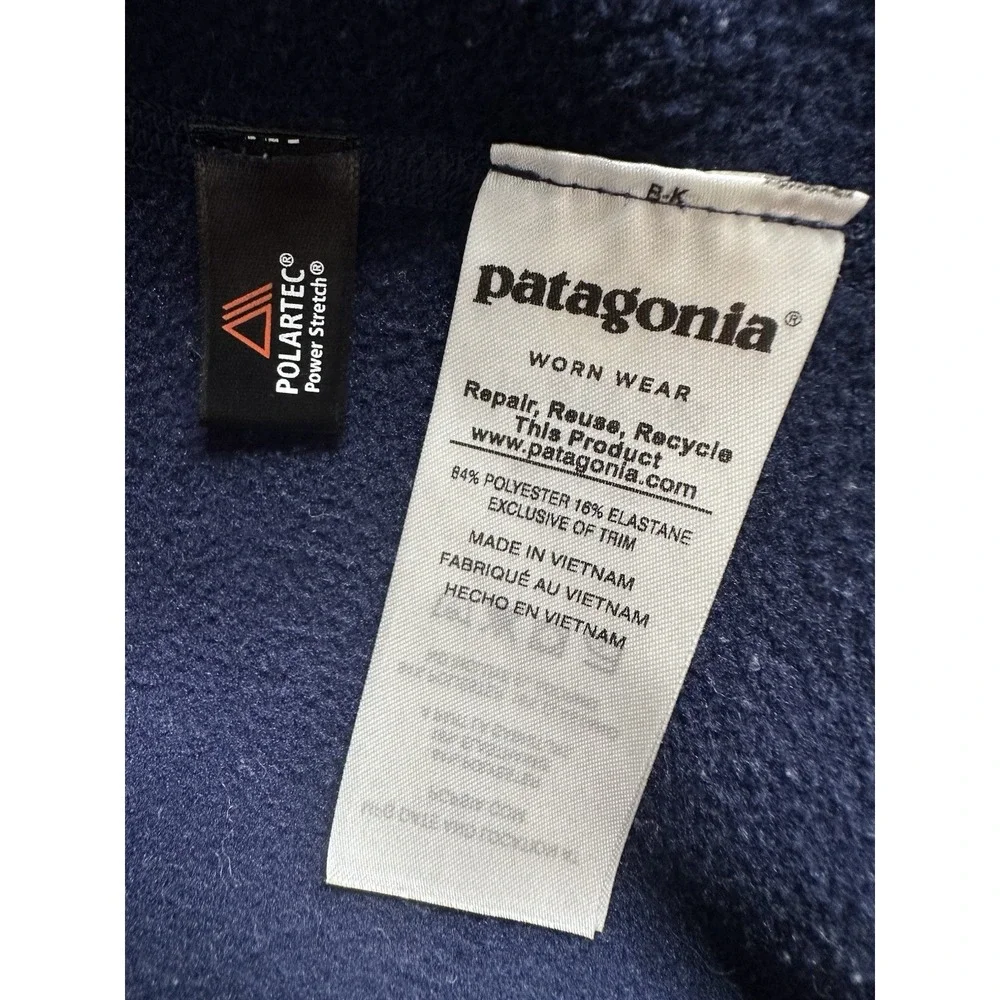 Patagonia‎ Jacket Womans Small CrossTrek Full Zip Blue Gorpcore Active Stretch